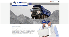 Desktop Screenshot of basminingtrucks.com